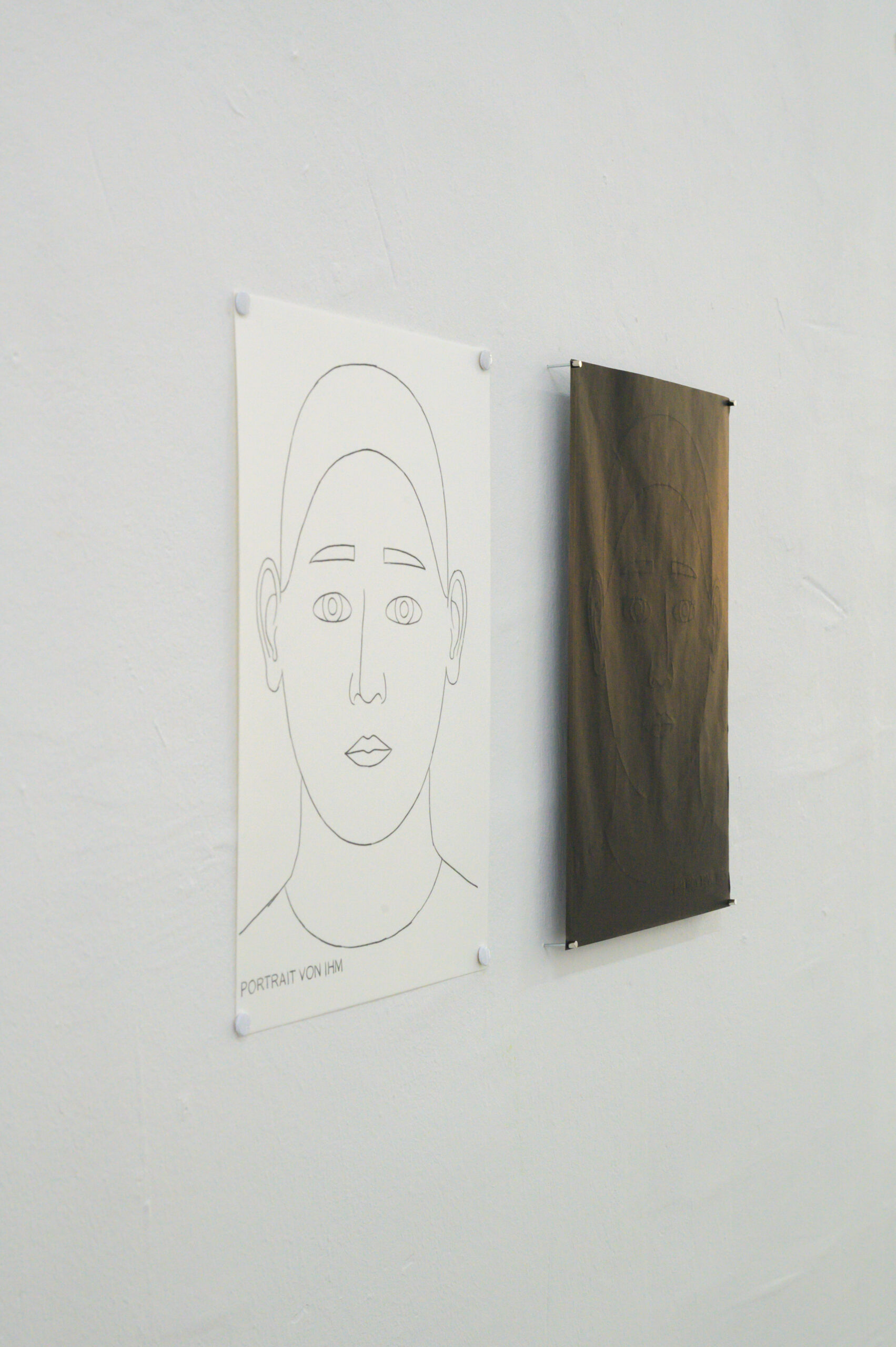 „Almost Finished“ Ausstellung von Aron Schmidtke und Jamin Pamin im Superraum Dortmund.