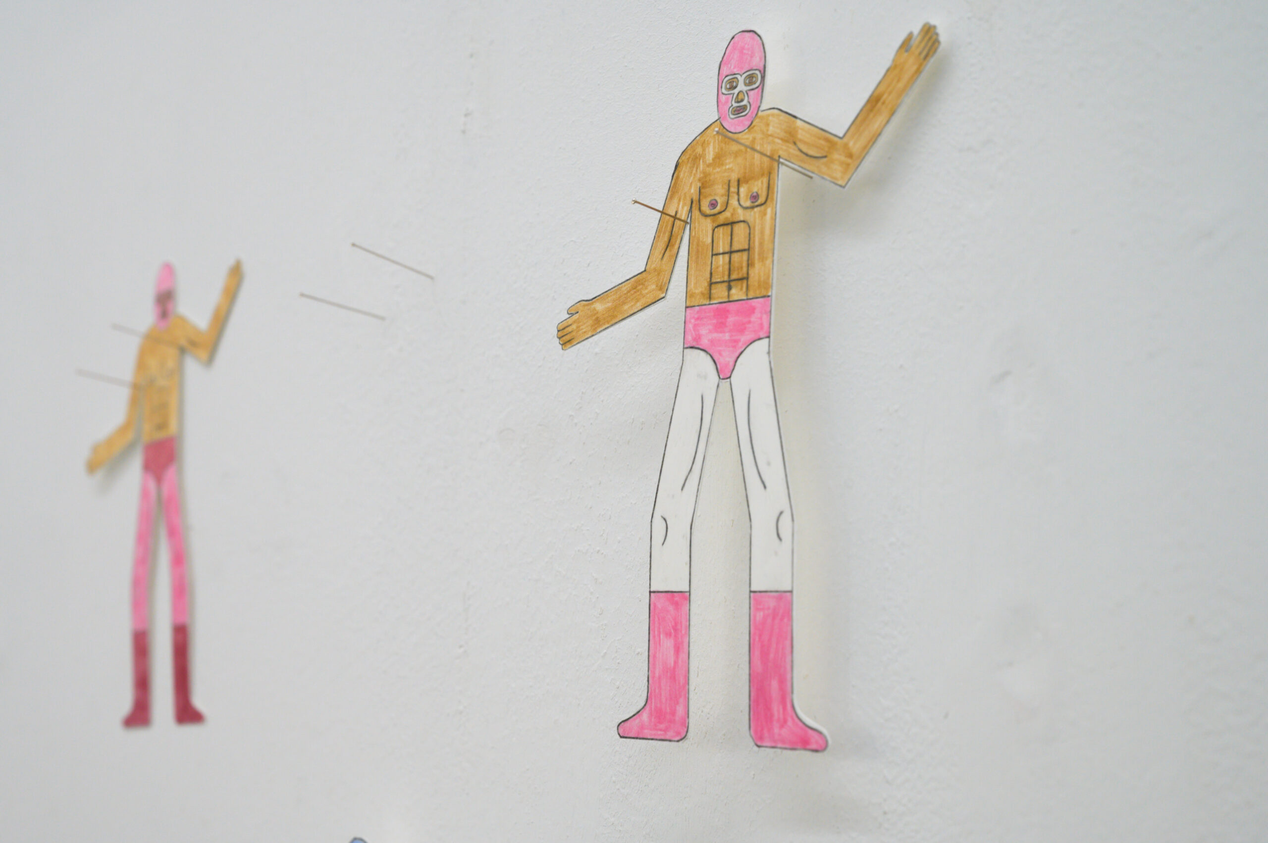 „Almost Finished“ Ausstellung von Aron Schmidtke und Jamin Pamin im Superraum Dortmund.